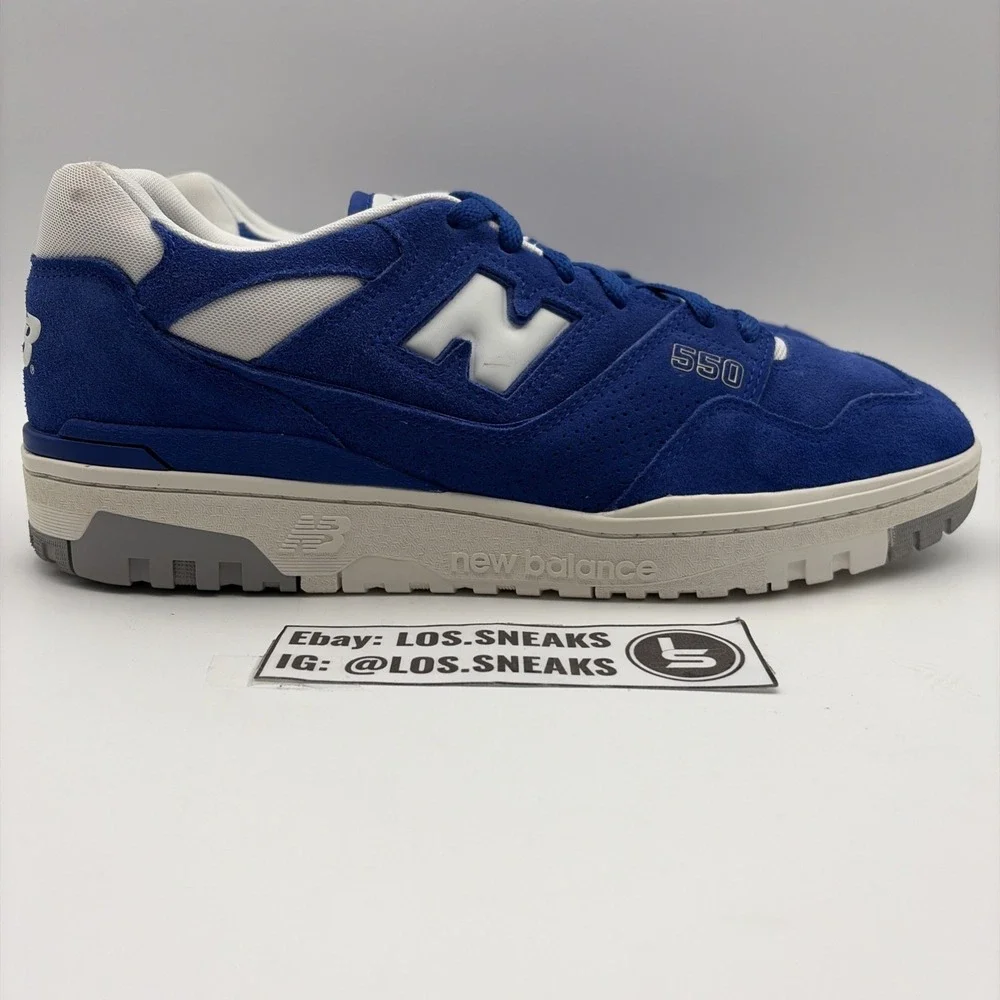 Size 13 - New Balance 550 Suede Pack - Team Royal (BB550VNA)